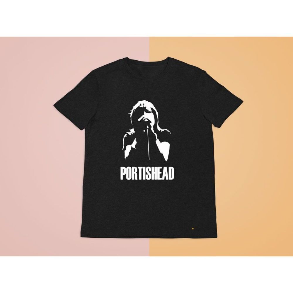 Portishead Band Logo Black Tee Shirt